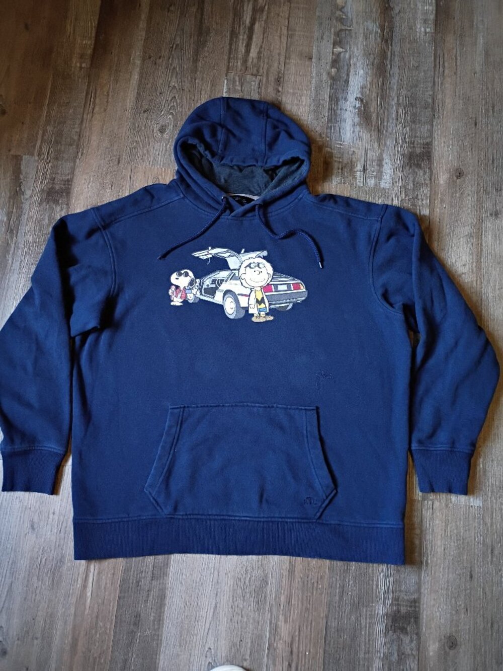 Peanuts Back to the Future Mashup Hoodie